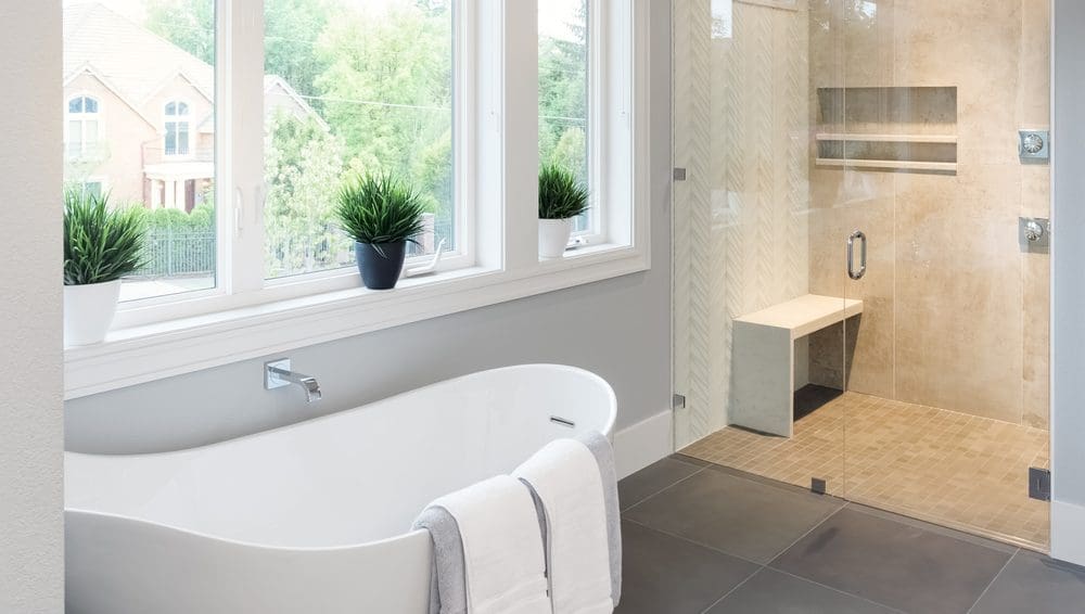 newly remodeled bathroom in Ottawa